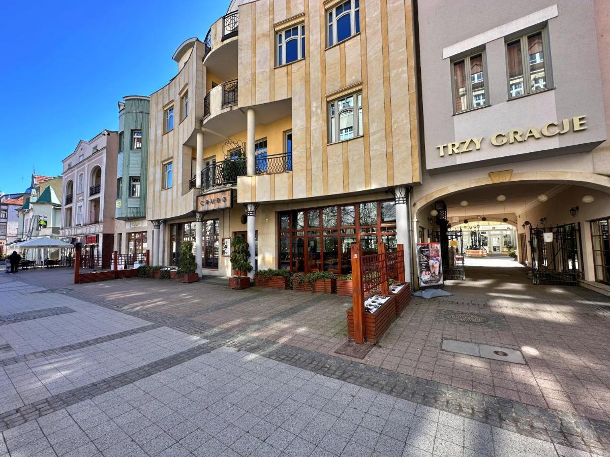 Gracja, Sopot Monte Cassino, Balkon, Parking Exterior foto